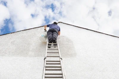 Peinture extérieure à Brévilly — façades et ravalement